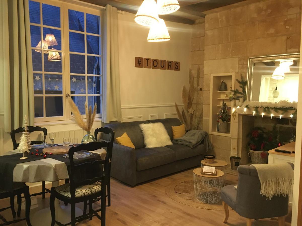 Vieux Tours, Charmant T2 40M2, 4 Pers, Lumineux Экстерьер фото